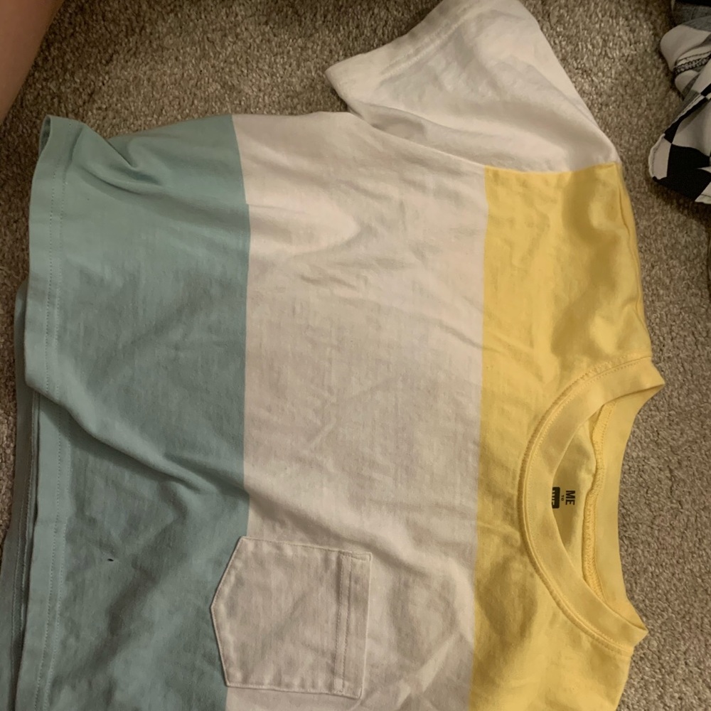 Multi colored shirt